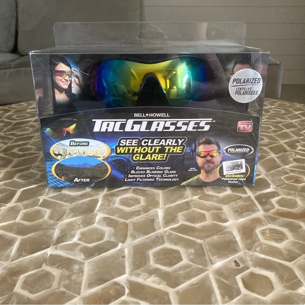 NEW!  Bell+Howell ‘As seen on TV’ Polarized TacGlasses